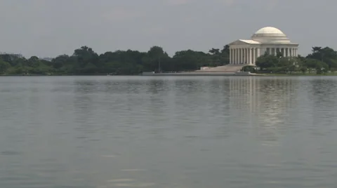 Still shot of Thomas Jefferson Memorial in Washington DC Stock Footage 47057968