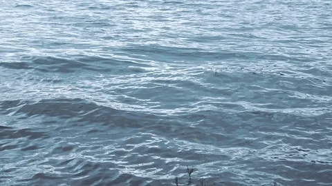 Still shot of water surface with ripples Stock Footage 119774880