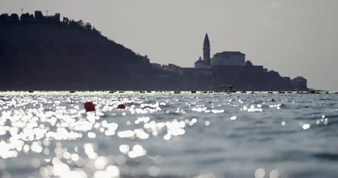 Still Slow Mo Of Mediterranean Coast Stock Footage 141719967