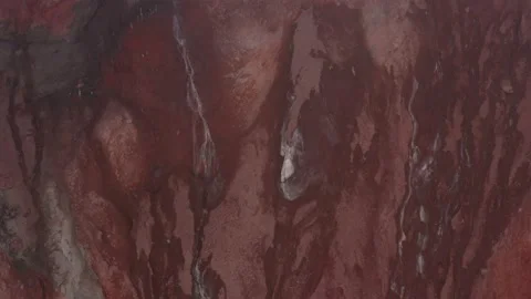 Still video showing a relatively small waterfall of meltwater Stock Footage 142756403