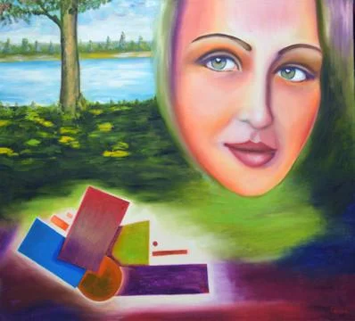 Still Waters Ilustración de archivo