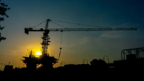 Stills of Huge construction site Stock Photos