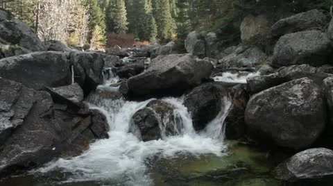 Stillwater River  in fall Stock Footage 22146368