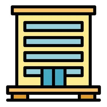 Stilt icon vector flat Stock Illustration