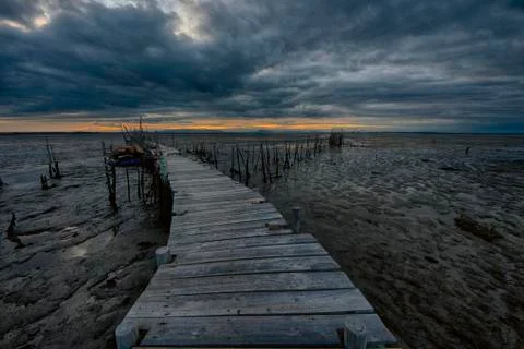 Stilt Pier Stock Photos
