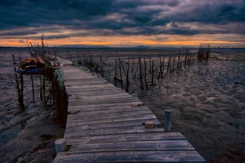 Stilt Pier Stock Photos