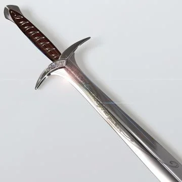 Sting Sword 3D Model