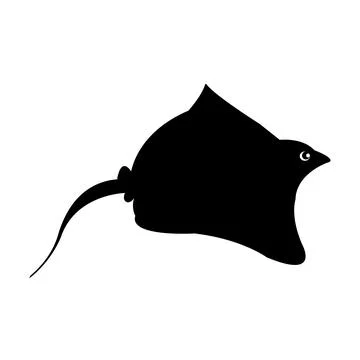 Stingray icon Stock Illustration