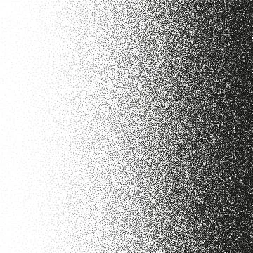 Stipple pattern, dotted geometric background. Stippling, dotwork drawing Stock Illustration