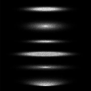 Stipple shadows set, dotted design elements. Fading gradient. Stippling, dotwork 스톡 일러스트