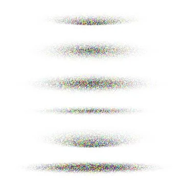 Stipple shadows set, dotted design elements. Fading gradient. Stippling, dotwork Illustrazione stock