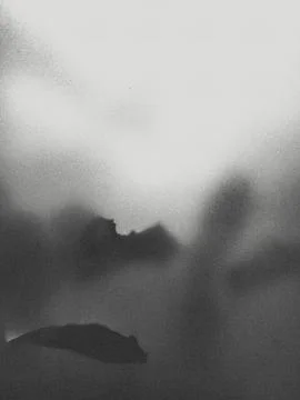 Stippled dot texture gradient with high contrast grain, vintage noise effec.. Stock Photos