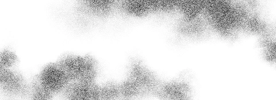 Stippled smoke cloud gradient texture. Grunge fluid fume grain background Stock Illustration