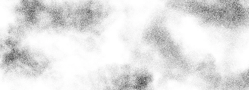 Stippled smoke cloud gradient texture. Grunge fluid fume grain background Stock Illustration