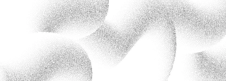 Stippled wavy sand grain background. Grunge curved gradient wave. Grit noise dot Stock Illustration