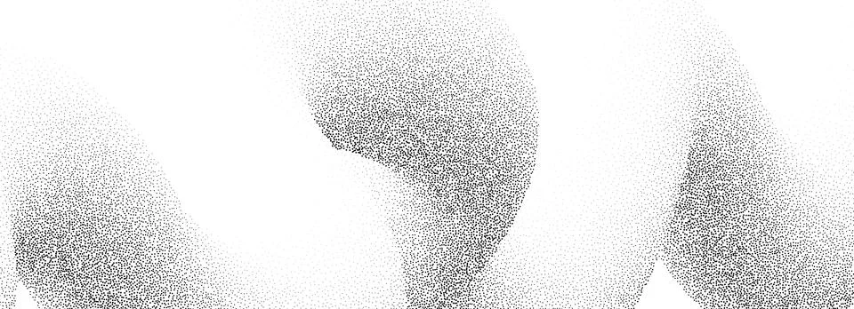 Stippled wavy sand grain texture. Grunge curved gradient wave wallpaper. Grit 스톡 일러스트