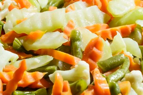 Stir-Fried Vegetables Stock-Fotos