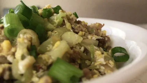 Stir Fried Wax Melon (Chhar Torlarch) Stock Footage 80168525