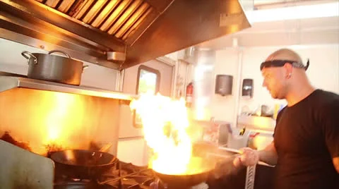 Stir Fry 4 Stock Footage 26201923