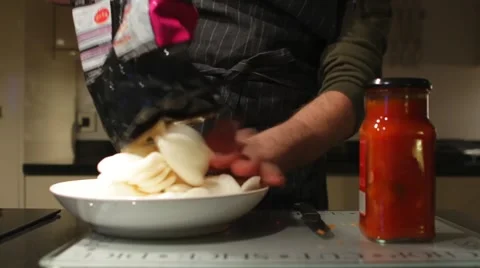 Stirfry cooking motion timelapse. Stock Footage 64709801