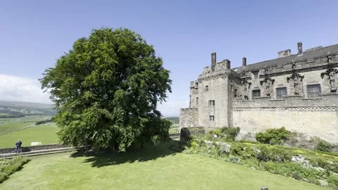 Stirling Castle Stock Footage 310914405