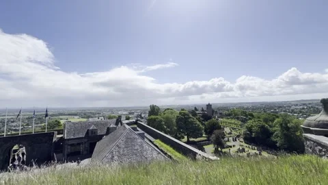 Stirling Castle Stock Footage 310914418