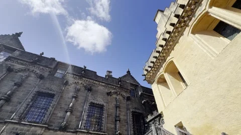 Stirling Castle Stock Footage 310914421
