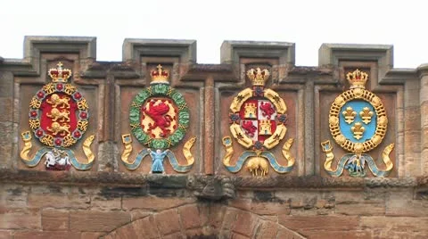 Stirling castle in Scotland 動画素材 9869587