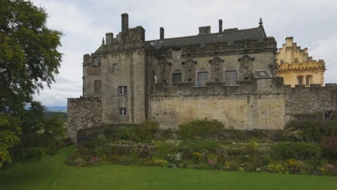Stirling Castle, Scotland Stock Footage 322072138