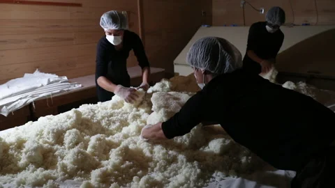 Stirred rice Stock Footage 161865568