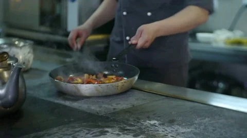 Stirring and Slting Stock Footage 78593838