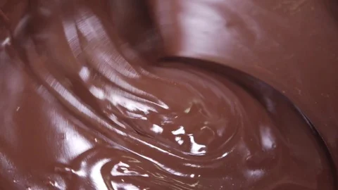 Stirring the chocolate Video stock 70925042