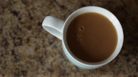 Stirring a cup of tea 動画素材 36032213