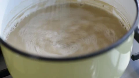 Stirring hot chocolate Stock Footage 140268406