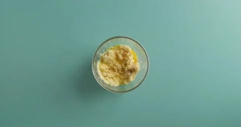 Stirring the mashed potatoes Stock Footage 132149207