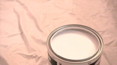 Stirring paint Stock Footage 285152