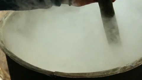 Stirring the pot Stock Footage 162776556