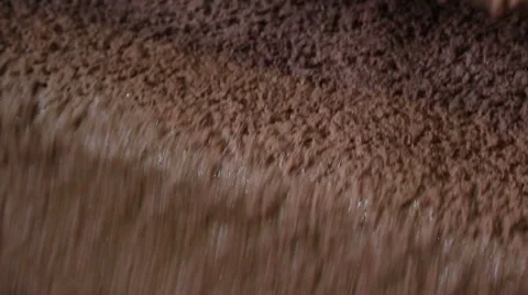 Stirring of potassium mush closeup (loop) Video stock 52856499