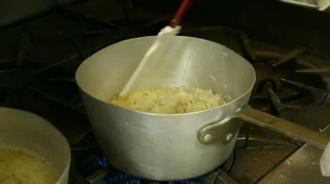 Stirring Sauerkraut Stock Footage 33193775