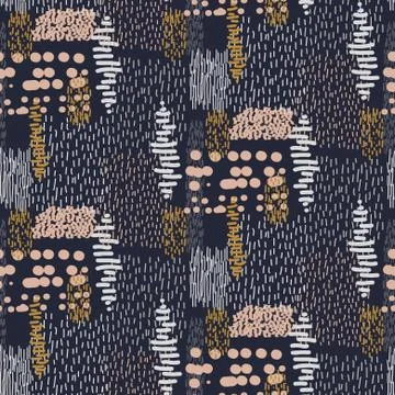 Stitch abstract texture repeat seamless vector pattern. 스톡 일러스트