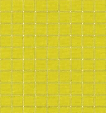 Stitch pattern on fabric texture background Stock Illustration
