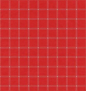Stitch pattern on fabric texture background イラスト素材