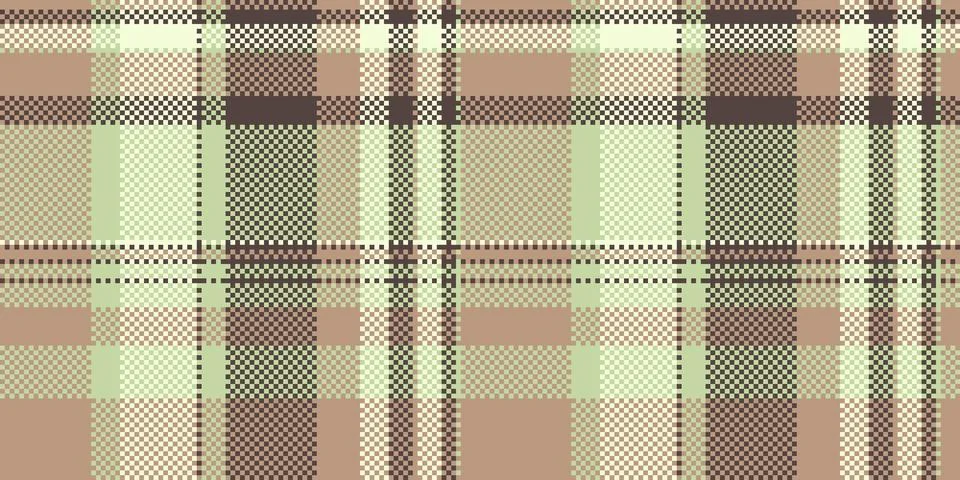 Stitch seamless pattern background, post plaid check texture. Woman textile.. Stock Illustration