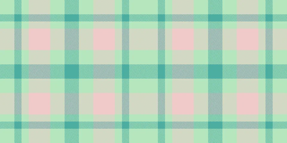 Stitch vector textile check, daisy plaid background texture. Rest tartan pa.. Stock Illustration
