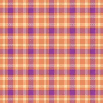 Stitched background check pattern, 70s texture plaid vector. Panjabi seamle.. Stock Illustration