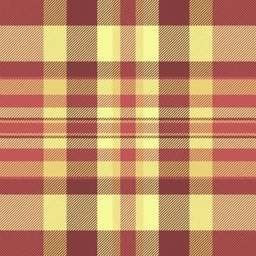 Stitched check texture tartan, postcard pattern background seamless. Concep.. Stock Illustration