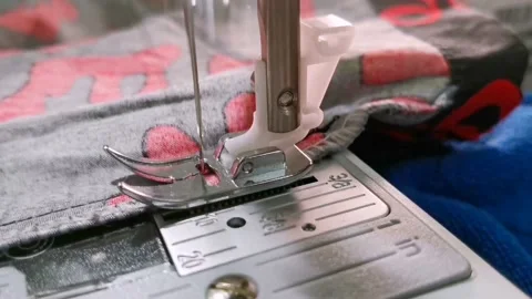 Stitching clothes Stock Footage 137489143