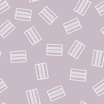 Stitching denim line vector seamless pattern Stock Illustration