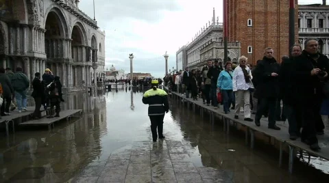 St.marks-square Video stock 564874