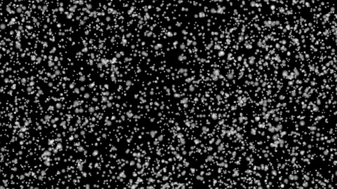 Stock 4k: Winter snow fall glowing on black background Stock Footage 122116137